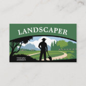 Landschaftsdienst Visitenkarte (Vorderseite)
