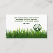 Landschaftsdienst Visitenkarte (Rückseite)