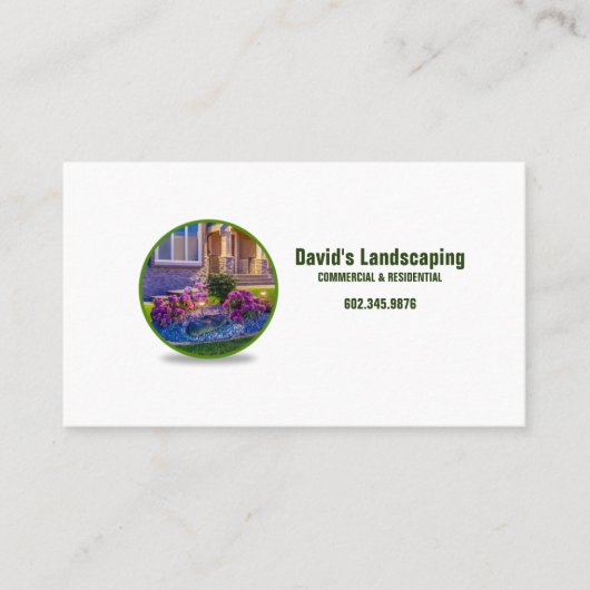 Landschaftsdienst Visitenkarte (Vorderseite)