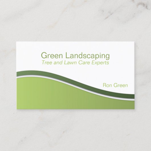 Landschaftsdienste Visitenkarte (Vorderseite)