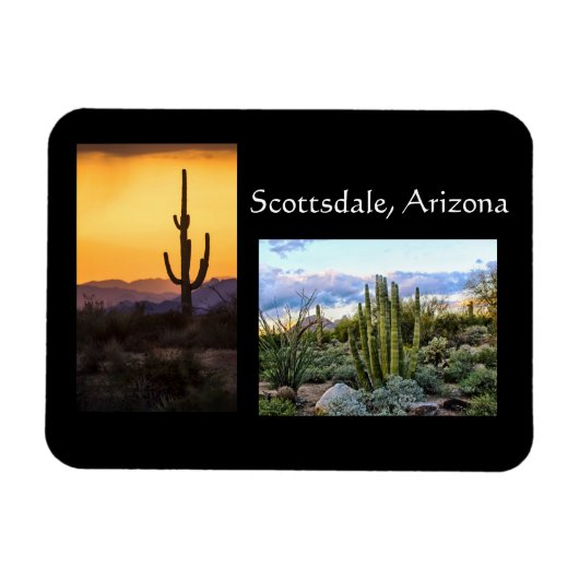 Landschaftsduft von Scottsdale Magnet (Horizontal)