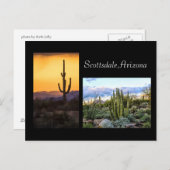 Landschaftsduft von Scottsdale Postkarte (Vorne/Hinten)