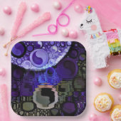 Landschaftseffekt & Paisley-Formen 2.10.23.4 Pappteller (Party)