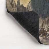 Landschaftsentwurf von Phedre, 1917 (Farbelitho) Mousepad (Ecke)
