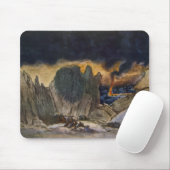 Landschaftsentwurf von Phedre, 1917 (Farbelitho) Mousepad (Mit Mouse)