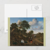 Landschaftsfamilie Postcard Postkarte (Vorne/Hinten)