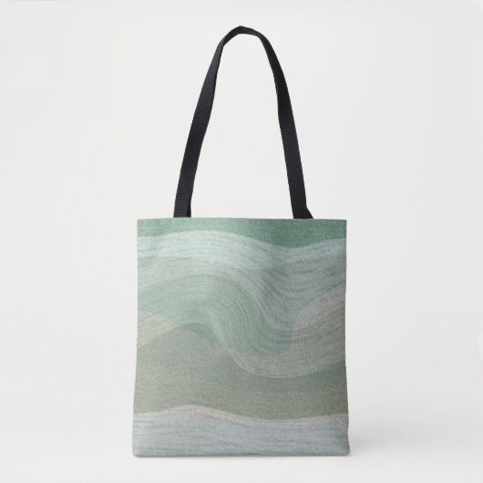 Landschaftsfarben Allover Tasche (Vorderseite)