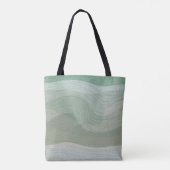Landschaftsfarben Allover Tasche (Rückseite)