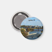 Landschaftsfoto von Appleton, Wisconsin Magnet (Vorderseite/Rückseite)