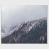 LANDSCHAFTSFOTOGRAFIE DER BERGE GESCHENKPAPIER (Flach)