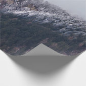 LANDSCHAFTSFOTOGRAFIE DER BERGE GESCHENKPAPIER (Ecke)