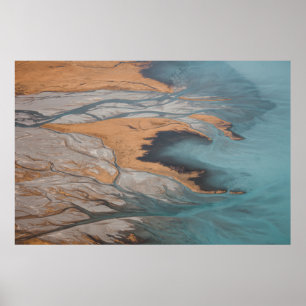 LANDSCHAFTSFOTOGRAFIE DER BERGE POSTER