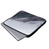LANDSCHAFTSFOTOGRAFIE DES BERGES LAPTOPSCHUTZHÜLLE (Vorne Knopf)