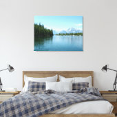 Landschaftsfotografie des Grand Teton Nationalpark Leinwanddruck (Insitu (Schlafzimmer))