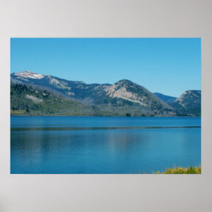 Landschaftsfotografie des Grand Teton Nationalpark Poster