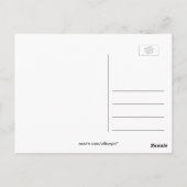 Landschaftsfotografie des Grand Teton Nationalpark Postkarte (Rückseite)