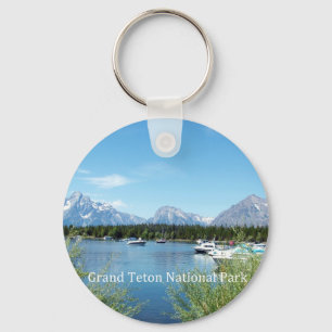 Landschaftsfotografie des Grand Teton Nationalpark Schlüsselanhänger