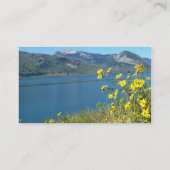 Landschaftsfotografie des Grand Teton Nationalpark Visitenkarte (Rückseite)