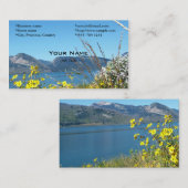 Landschaftsfotografie des Grand Teton Nationalpark Visitenkarte (Vorne/Hinten)