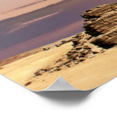 Landschaftsfotografie: Gizeh-Pyramidenkomplex Ägyp Poster (Ecke)