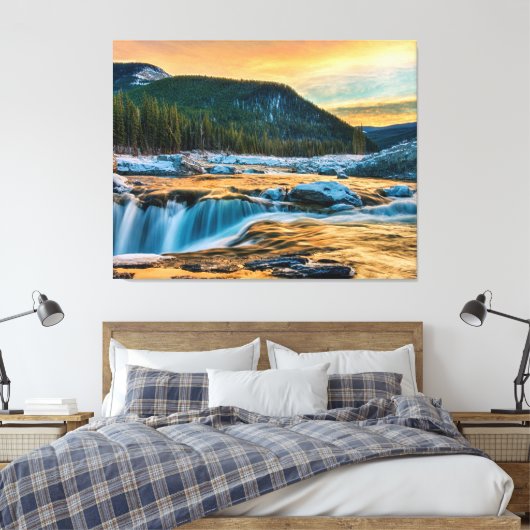 Landschaftsfotografie Leinwanddruck (Insitu (Schlafzimmer))