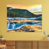 Landschaftsfotografie Leinwanddruck (Insitu (Wohnzimmer))