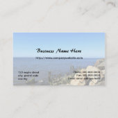 Landschaftsfotografie Visitenkarten. Visitenkarte (Rückseite)