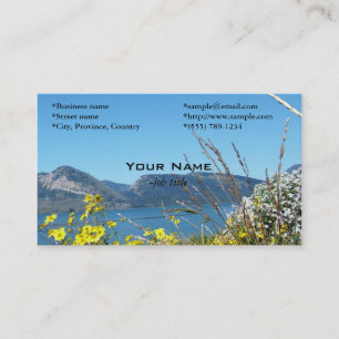 Landschaftsfotografie vom Grand Teton National Par Visitenkarte
