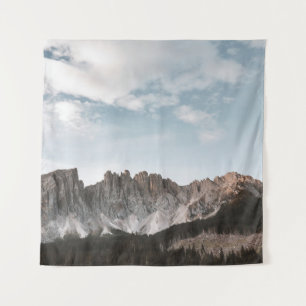 LANDSCHAFTSFOTOGRAFIE VON GRAU UND BROWN BERG WANDTEPPICH