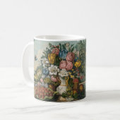 Landschaftsfrucht und Blume Antiquitätenklassik Kaffeetasse (Vorderseite Links)
