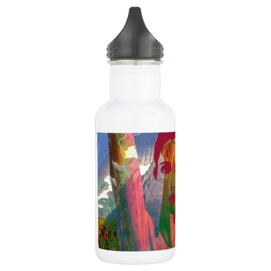 Landschaftsfusion Edelstahlflasche (Links)