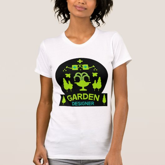 Landschaftsgarten Designer Landscaper | Gardener M T-Shirt (Vorderseite)