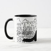 Landschaftsgärten oder Gartendesign Tasse (Links)