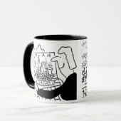 Landschaftsgärten oder Gartendesign Tasse (Vorderseite Links)
