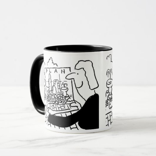Landschaftsgärten oder Gartendesign Tasse (Vorderseite Links)