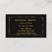 Landschaftsgärtner Beruflich Visitenkarte (Rückseite)