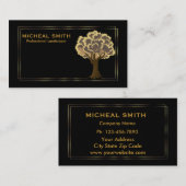 Landschaftsgärtner Beruflich Visitenkarte (Vorne/Hinten)