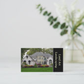 Landschaftsgärtner oder Landschaftsgärtner Visitenkarte (Stehend Vorderseite)