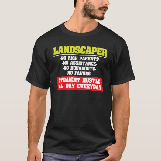 LANDSCHAFTSGÄRTNER T-Shirt (Vorderseite)
