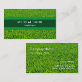 Landschaftsgärtner Visitenkarte (Vorne/Hinten)
