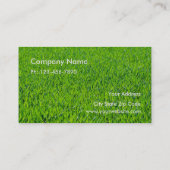 Landschaftsgärtner Visitenkarte (Rückseite)