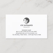 Landschaftsgärtner Visitenkarte (Rückseite)