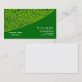 Landschaftsgärtner Visitenkarte (Vorne/Hinten)