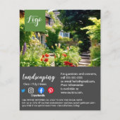 Landschaftsgärtnerbaum-Chirurg Flyer (Vorne)