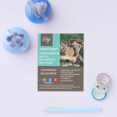 Landschaftsgärtnerbaum-Chirurg Flyer (Einzeln)