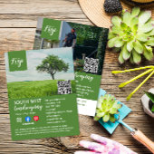 Landschaftsgärtnerbaum-Chirurg Flyer