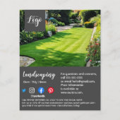 Landschaftsgärtnerbaum-Chirurg Flyer (Vorne)