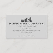 Landschaftsgärtnerei Baumschneiden Custom Gartenpf Visitenkarte (Rückseite)