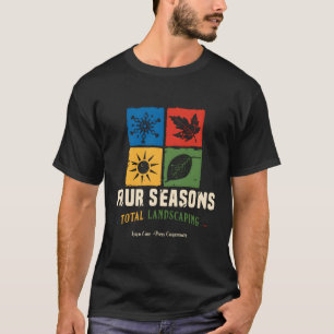 Landschaftsgärtnerei in vier Jahreszeiten T-Shirt