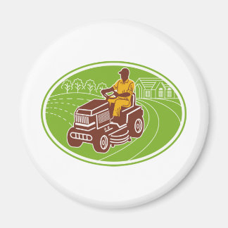 Landschaftsgärtnermäher Magnet